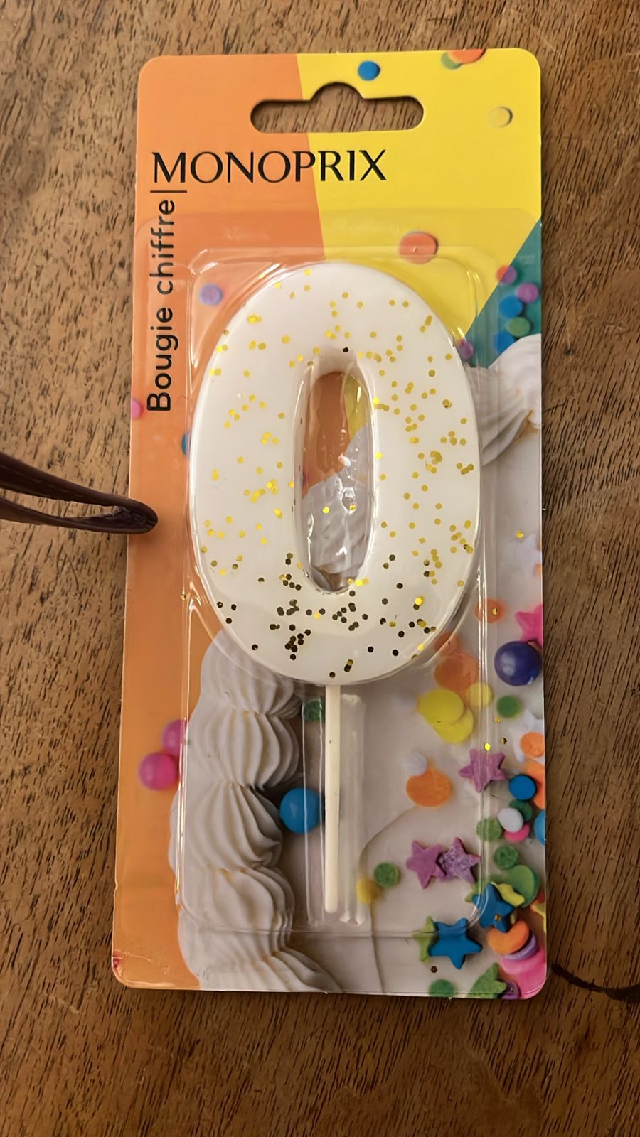 La bougie zéro retrouvée